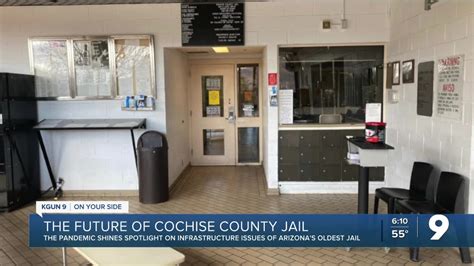 Cochise county jail - To find out if someone you know has been recently arrested and booked into the Cochise County Main Jail, call the jail’s booking line at 520-432-7540. There may be an automated method of looking them up by their name over the phone, or you may be directed to speak to someone at the jail. Sometimes the jail staff may ask you the offender’s ...